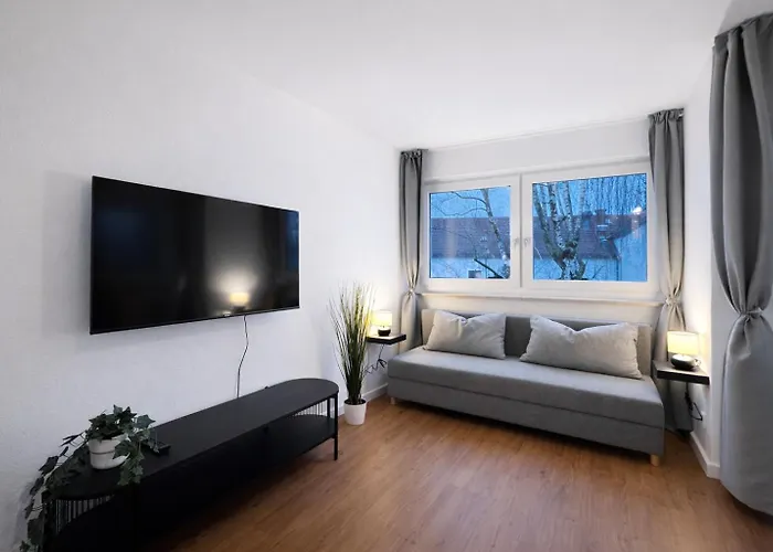 Stilvolles Fuer Bis Zu 6 Gaeste - Balkon & Parkplatz